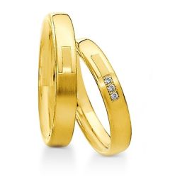 Vigselring Saint Maurice Eternity, 82020/21 med diamant i 18 k guld.